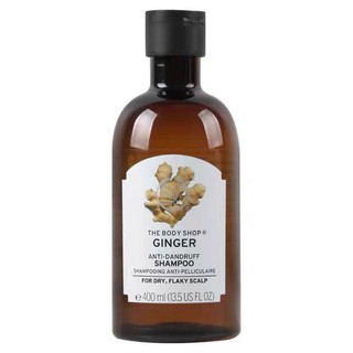 (Ready Stock ) THE BODY SHOP GINGER ANTI-DANDRUFF SHAMPOO 400 ML เดอะบอดี้ ช็อป จิงเจอร์ แชมพู