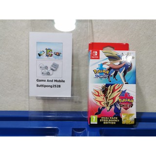 NSW POKEMON SWORD / SHIELD DUAL PACK + FIGURINE EDITION EU