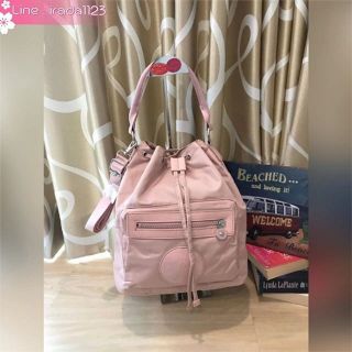 Kipling female Bag Kaipulin Bucket Bag Female (K71631) ของแท้ ราคาถูก