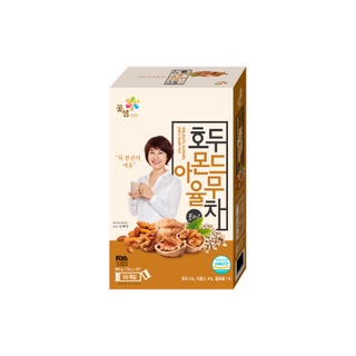 ชาธัญพืช walnuts, almond, job’s tears tea 900g 1box=50Tซอง มีแบบแบ่งขาย 호두아몬드율무차