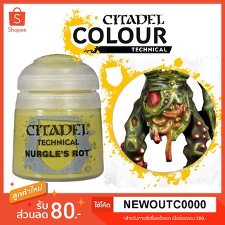 [Technical] Nurgles Rot - Citadel Colour สีอะคริลิคสูตรน้ำ ไร้กลิ่น ไร้สารพิษ