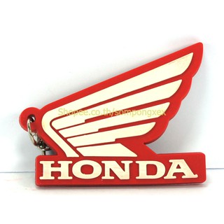 HONDA  พวงกุญแจ ปั้มนูน ของที่ระลึก  รถมอเตอร์ไซค์ รถยนต์ สเก็ตบอร์ด ตบแต่ง พร้อมส่ง KCO51