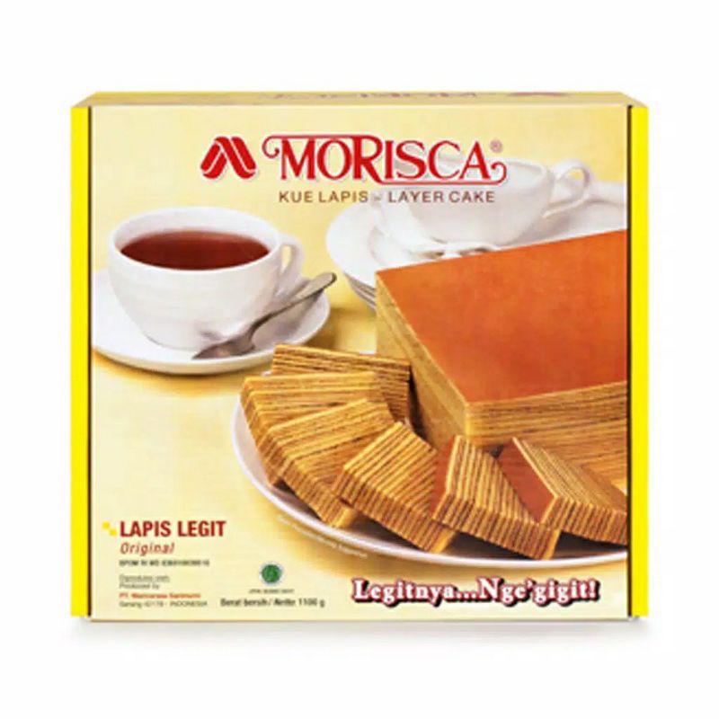 Morisca legit Lapis Cake 1100gr เดิม