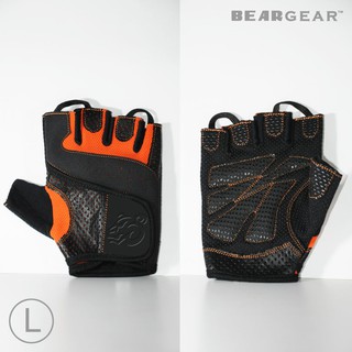 BEARGEAR ถุงมือผลิตขึ้นจากหนังวัวแท้ (CrossFit Gym Gloves)