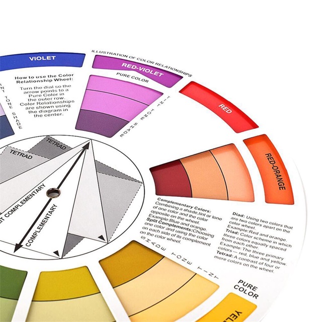 พร้อมส่งไม่ต้องรอสูตรผสมสี ชาร์ตผสมสี วงจรสี ทฤษฎีสี ไกด์สี วงล้อสี ผสม ...