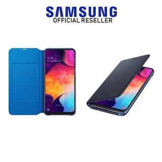 เคสโทรศัพท์หนัง แบบฝาพับ พร้อมช่องใส่บัตร สําหรับ Samsung Galaxy A30s