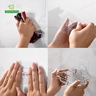 HANGROO H551 ที่วางสบู่ สแตนเลส 1 ชั้น และ2ชั้น ห้องน้ำ ห้องครัว ไม่ต้องเจาะผนัง