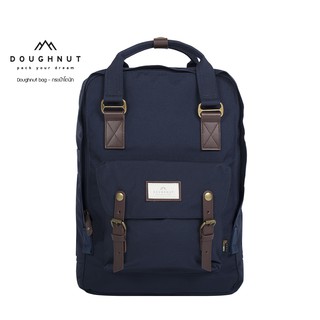 DOUGHNUT BAG : Macaroon Large Cordura : Navy : กระเป๋าโดนัทไซส์large (ไซส์ใหญ่สุด) ทั้งสายสะพายแข็งแรง กันน้ำได้ดี  กระเป๋าเป้ (รหัสสินค้า 05783)