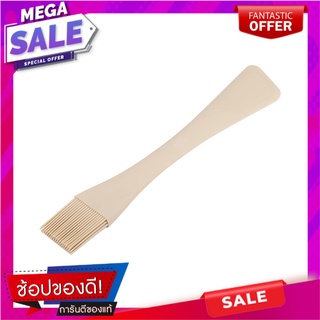 ไม้พาย+แปรงซิลิโคน 2IN1 COOK CHARMY สีเบจ อุปกรณ์เบเกอรี่ 2IN1 SPATULA AND BRUSH COOK CHARMY BEIGE