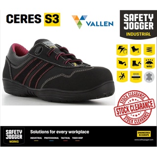 ลดราคาเคลียร์สต็อก ลอตปี 2020 SAFETY JOGGER "CERES" เซเรส เป็นรองเท้าเซฟตี้หุ้มส้น สำหรับคุณผู้หญิง หัวคอมโพสิท พร้อมส่ง