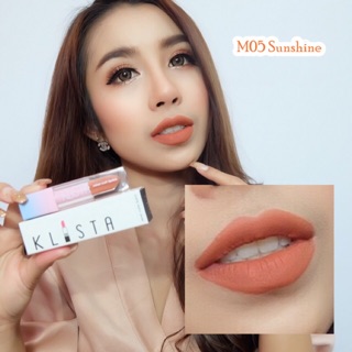 Klista M05 Sunshine ลิปสติกเนื้อแมทท์