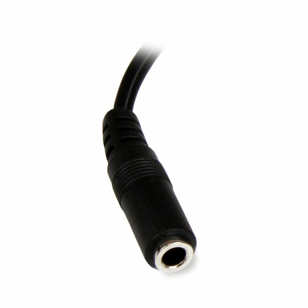 RCA Stereo Audio Splitter Cable Lead 3.5mm Jack Female Socket to 2 x Male Phono 30.cm
