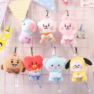 kpop bts bt 21 พวงกุญแจตุ๊กตาเด็ก