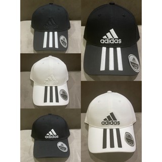 หมวก Adidas 3 stripes แท้ 100% โลโก้และขีด 3 ขีด เป็นแบบปัก