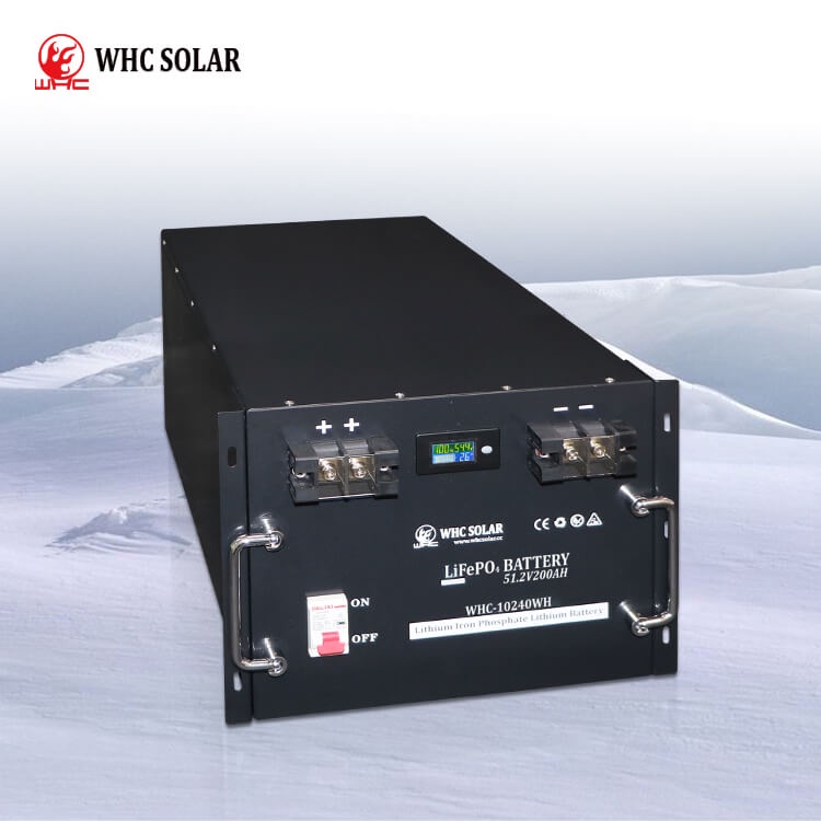 WHC Lithium Battery LiFePO4 48V (51.2V) 200AH