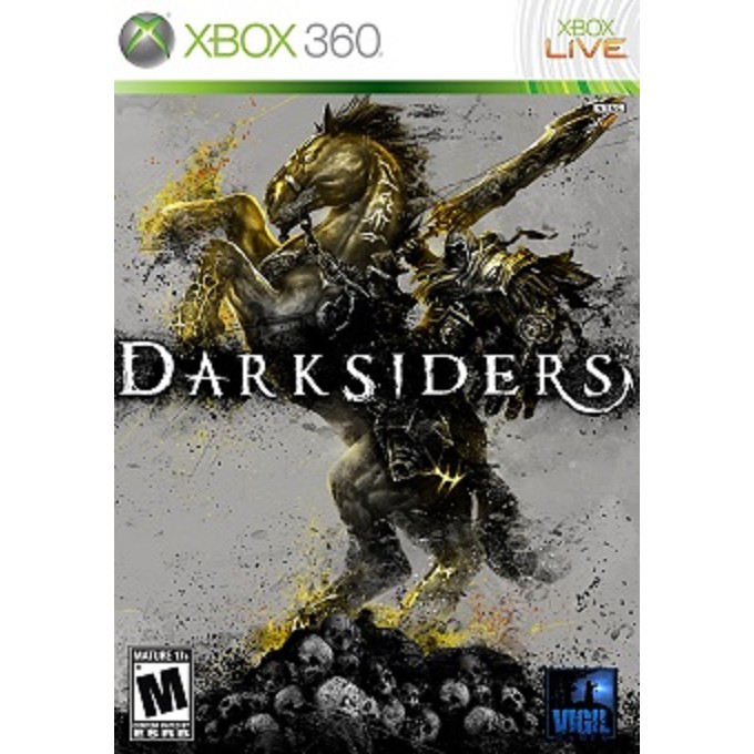 แผ่น XBOX 360 Darksiders ใช้กับเครื่องที่แปลงระบบ JTAG/RGH