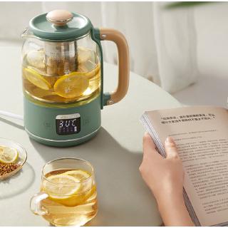 กาต้มน้ำร้อนไฟฟ้า Bear health pot office mini small household multi-functional glass water flower tea pot-flashsale