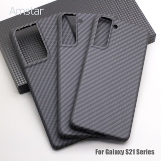 Amstar Real Carbon Fiber Phone Cover for Samsung S21 S20 Plus Ultra Note 20 Ultra S10 Plus F7000 Pure Carbon Fiber Hard Case