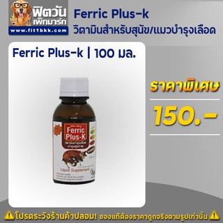 Ferric Plus-k บำรุงเลือดแบบน้ำ ขนาด 100 มล.