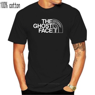 เสื้อยืดผ้าฝ้าย 100% พิมพ์ลาย The Ghost Face Scream Mask น่ากลัว ไซซ์ S-5XL สําหรับผู้ชาย