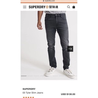 กางเกงยีนส์ ซุปเปอร์ดราย SUPERDRY 03 TYLER SLIM