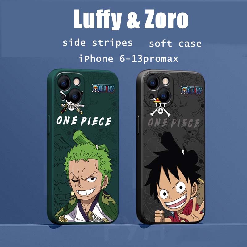 LUFFY & ZORO SOFT CASE สําหรับ SAMSUNG A53 A33 A23 A13 A73 A52 4G 5G A52S A02S m23 A03 A03S A11 A12 
