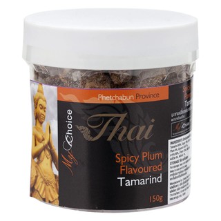 มายช้อยส์ไทยมะขามเปรี้ยวแซบรสบ๊วย 150กรัม My Choice Thai Tamarind Sour Plum Flavor 150g.