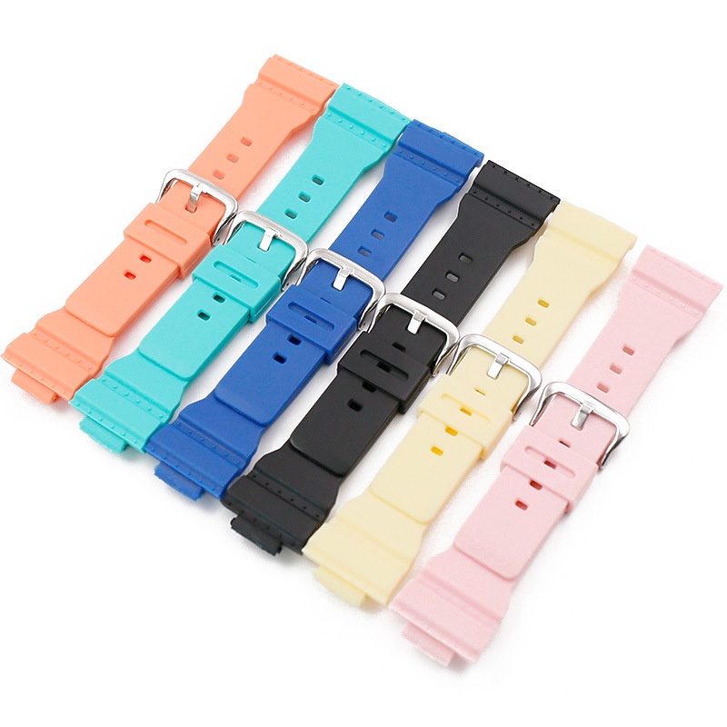 สายนาฬิกาข้อมือเรซิ่น 14 มม. แบบเปลี่ยน สําหรับ Casio Baby G BA111 BA110 BA112 BA120 BA125