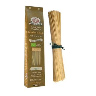 RUSTICHELLA - PASTA ORGANIC SEMOLINA LINGUINE 500G (SENATORE CAPPELLI) ลิงกวิเน่ บิโอ (เส้นพาสต้าออร์แกนิค)