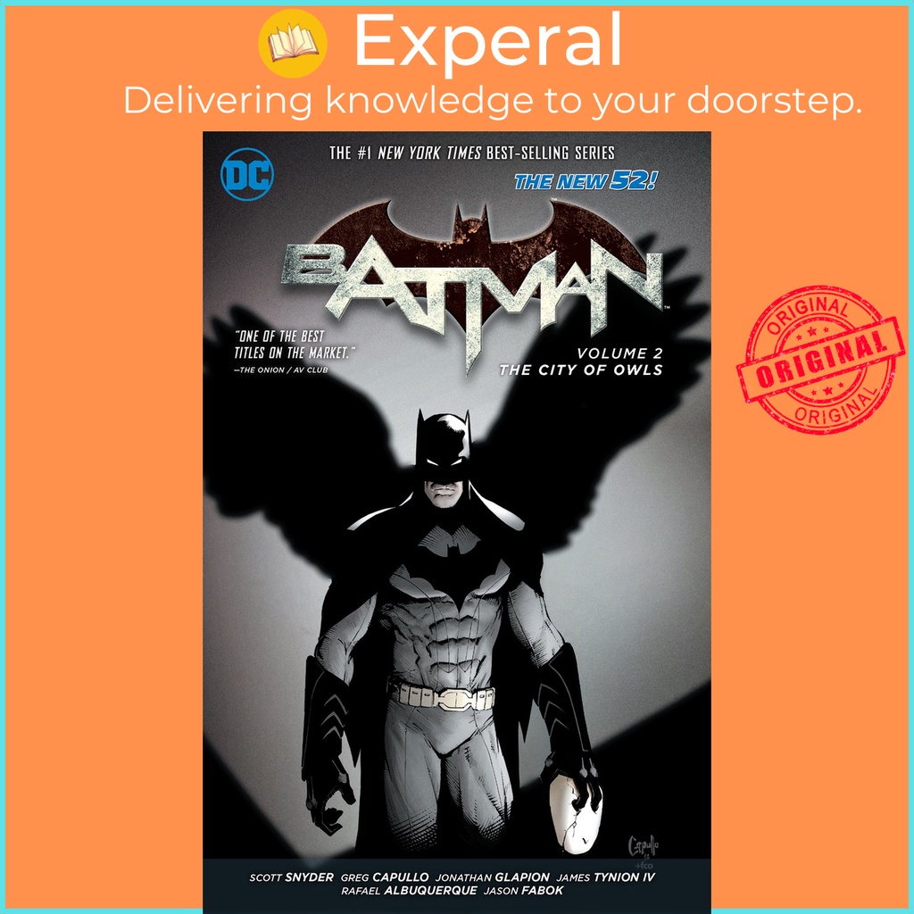 แบทแมนโวล. 2 The City Of Owls (The New 52) โดย Scott Snyder (ฉบับสหรัฐอเมริกาปกอ่อน)