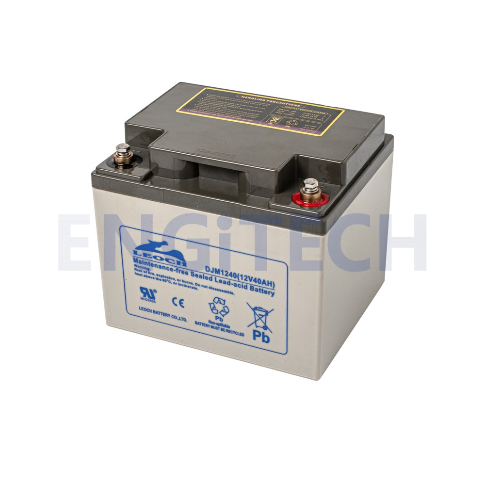 LEOCH แบตเตอรี่ แห้ง VRLA Batteries DJM1240 ( 12V 40AH ) แบต สำรองไฟ UPS ไฟฉุกเฉิน รถไฟฟ้า ราคา ถูกที่สุด ดีลบีเคเค แกลเลอรีภาพที่ 6