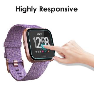 ตัวป้องกันหน้าจอกระจกนิรภัยสำหรับ Fitbit Versa