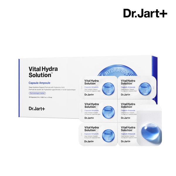[ของแท้/พร้อมส่ง] Dr.jart Vital Hydra Solution Capsule Ampoule 6 แคปซูล