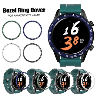 Bezel ฝาครอบป้องกันขอบนาฬิกาสําหรับ Xiaomi Huami Gtr 47 มม .