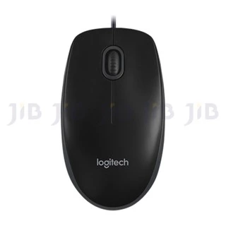 MOUSE (เมาส์) LOGITECH USB B100 (BLACK)
