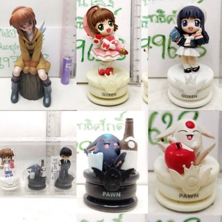 (แท้/มือสอง/หมากรุก) Clamp Anthology Card Captor Sakura Clamp no Kiseki Kinomoto Sakura Chess Piece Set 1 Tomoe