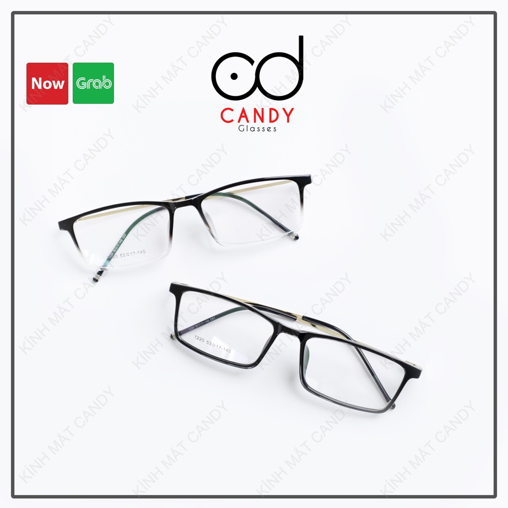 V1220 กรอบแว่นตาทรงสี่เหลี่ยมระดับไฮเอนด์สําหรับผู้ชายและผู้หญิง - ร้าน Candy eyewear