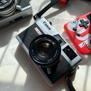 กล้องฟิล์ม canon canonet ql19 glll สวยใหม่มาก เต็มระบบ พร้อมส่ง