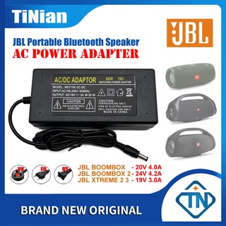 อะแดปเตอร์ชาร์จพาวเวอร์ซัพพลาย 19V 3A 20V 4A 24V 4.2A AC DC แบบพกพา สําหรับลําโพงบลูทูธ JBL Boombox 2 Xtreme 2 3