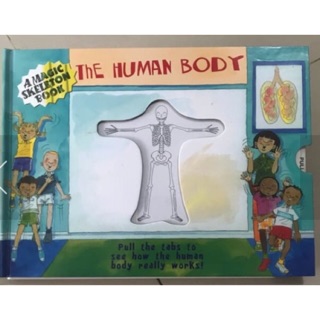 A Magic Skeleton Book - A human body  หนังสือภาษาอังกฤษแนววิทยาศาสตร์