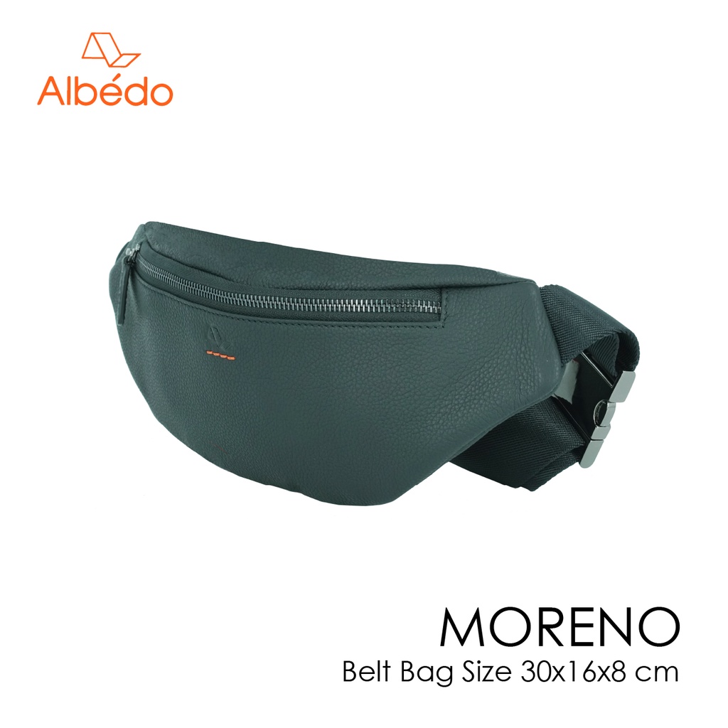 [Albedo] MORENO BELT BAG กระเป๋าคาดอก คาดเอว หนังแท้ รุ่น MORENO - MN01799