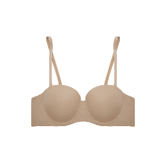 Sabina (ดันทรง) เสื้อชั้นใน Body Bra (เกาะอก) Soft Doomm SBH4004CD สีเนื้อเข้ม