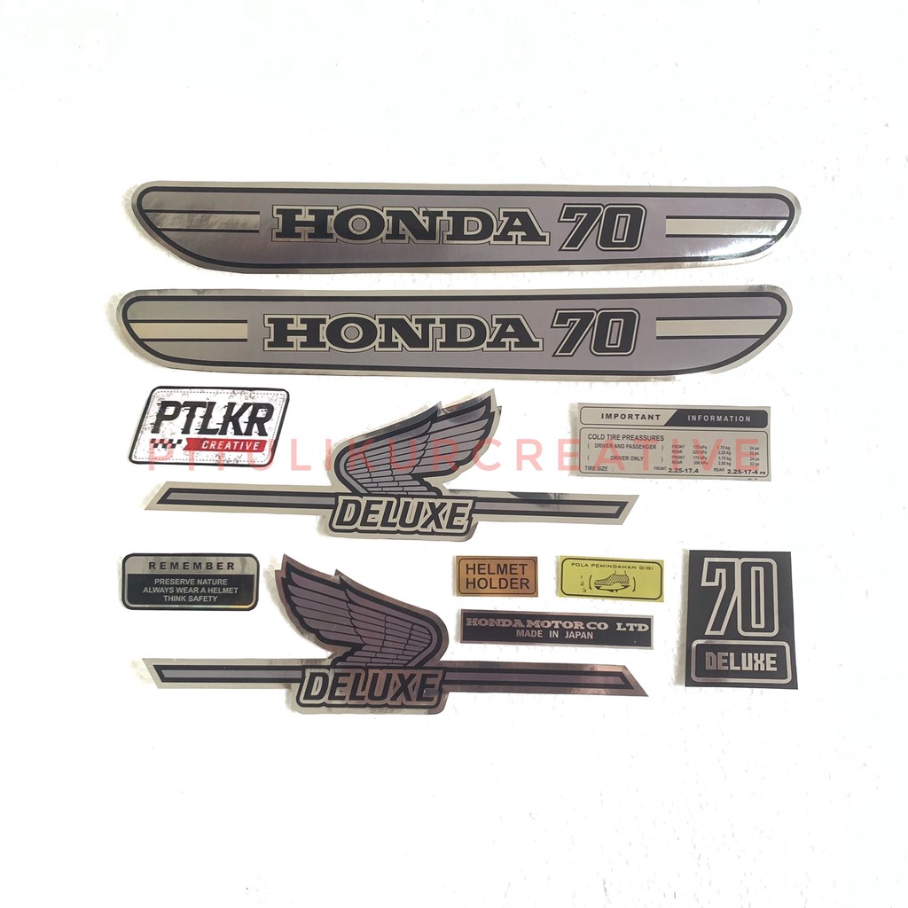 C70 สติ๊กเกอร์ Abu Silver II Striping