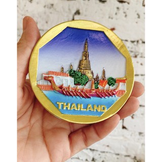 ของที่ระลึก แม่เหล็กติดตู้เย็น อยุธยา 1 อัน(คละแบบ)