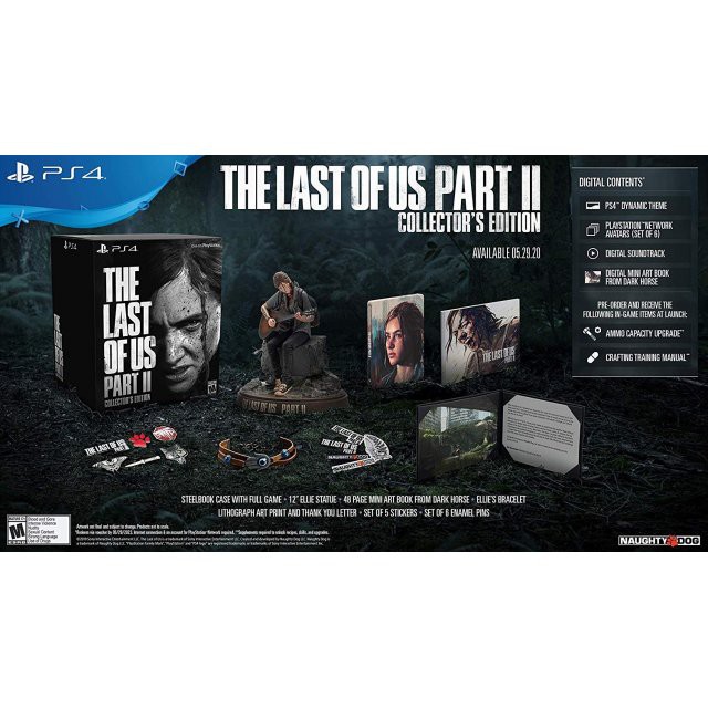 [+..••] PS4 THE LAST OF US PART II [COLLECTOR EDITION] (เกมส์ PlayStation 4™🎮)