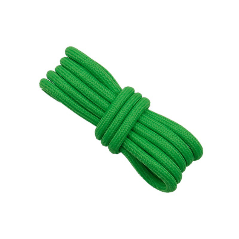 [วู] ปริมาณมาก5มิลลิเมตรรอบเชือกผูกรองเท้าโพลีเอสเตอร์สีทึบเชือกผูกรองเท้าปิดถักฝีมือประณีตอินเทรนด์สบายๆแฟชั่นทุกการแข่งขันเชือกผูกรองเท้าจับคู่