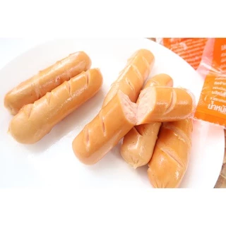 สโมคกี้ไก่ซุปเปอร์วัน ตราA&P 1kg. 28 ชิ้น ไส้กรอกไก่รมควันหนังกรอบ /ส่งด่วน🚚/แพ็คเจลเย็นทุกออเดอร์🧊