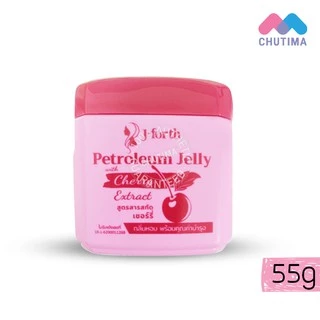 ปิโตเลี่ยม เจลลี่ น้ำนมข้าว ไรช์ มิลค์ เอ็กซ์แทร็ค/วิธ เชอรี่ เจโฟร์ท j Forth Petroleum Jelly 55 g.