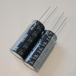 Capacitor 10f2.5v ขนาด13*31mm ขายแพค10ตัว120บาท