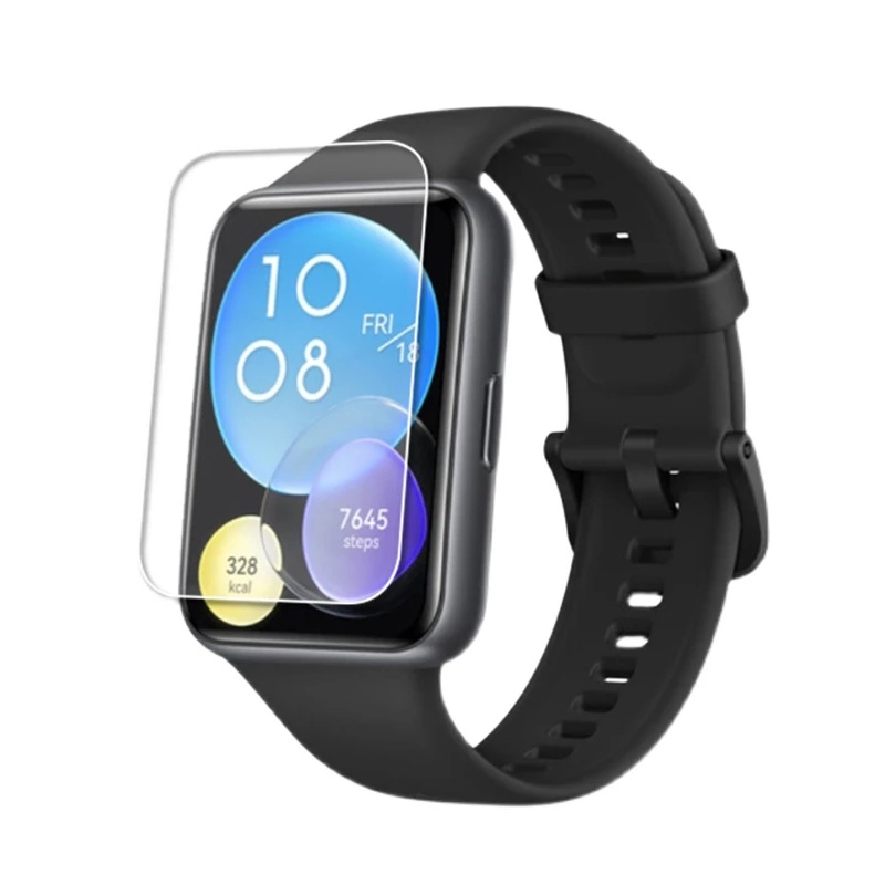 ฟิล์มกันรอยหน้าจอ แบบนิ่ม สําหรับ Huawei Watch Fit 2 Fit2 Smartwatch